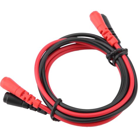 Ensemble de cordons de test pour multimètre numérique électronique P1500 avec pinces crocodiles et pointes de sonde remplaçables (1/5)