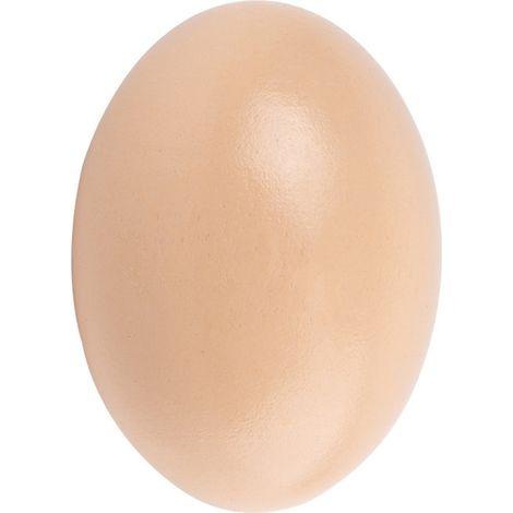 Oeufs En Bois - 2,3 Pouces - Décoration De Pâques Et Noël - Pour Poulailler Intérieur Extérieur - Sécurisé Pour Enfants - Lot De 6 (1/3)