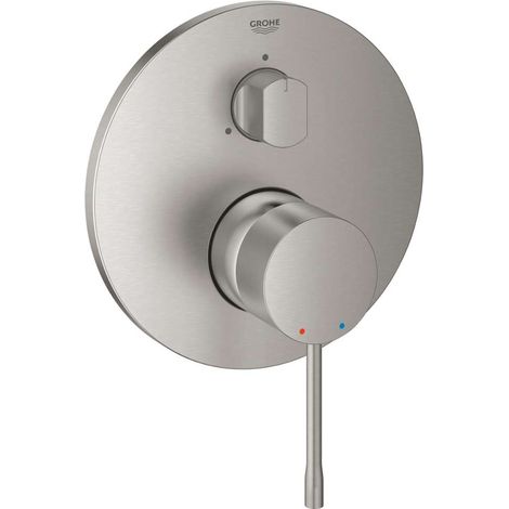 Grohe Essence - Unterputzarmatur für 3 Verbraucher, SuperSteel 24092DC1 (1/6)