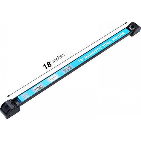 Tool holder bar kit 50×3×2.2cm Magnetic bars Steel Storage accessories Workshop Wall mounting (1/2)