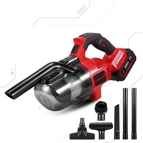 Aspirateur à main sans fil 6-en-1 1000 W – puissance d’aspiration 16 kPa – bac à poussière 700 ml – compatible batterie Makita 18V – outil de nettoyage pour poils d’animaux（ Sans batterie ）