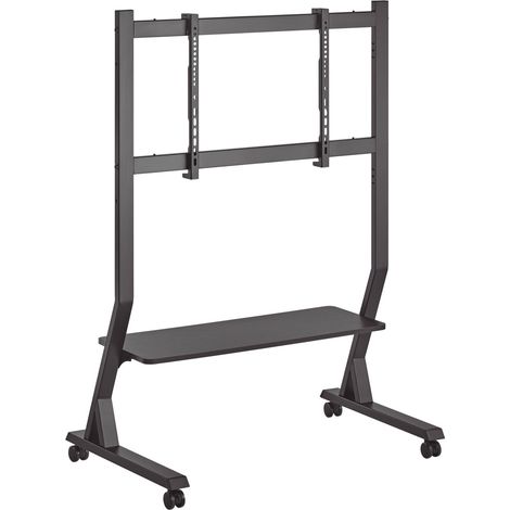 Bodenständer mit Rollen für TV 45-90" GSC - Schwarz (1/4)