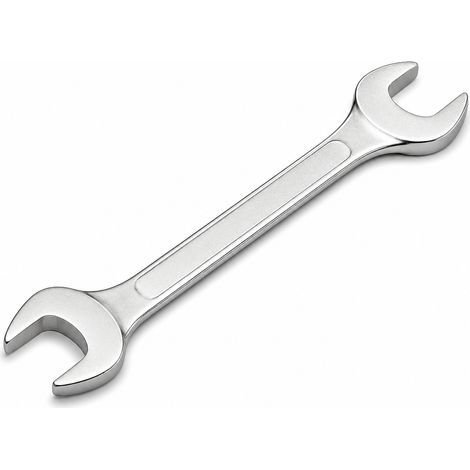 Double open-ended spanner 14 x 17 mm manual steel (1/5)
