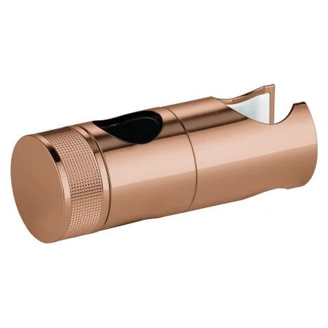 GROHE Elemento scorrevole 48424 per aste doccia Rainshower SmartActive, supporto scorrevole orientabile per regolazione in altezza della doccetta, warm sunset, 48424DA0