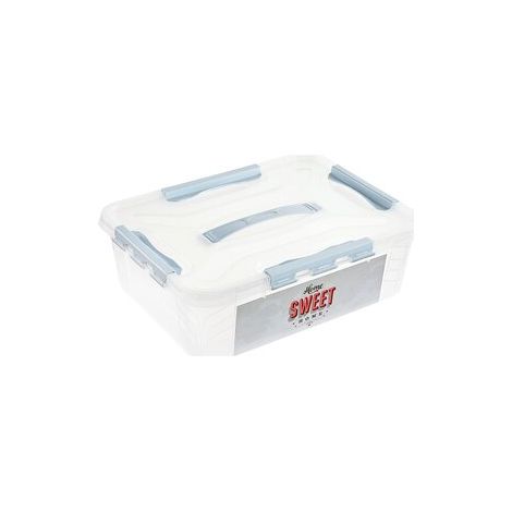 Caja de almacenamiento decorativa - Azul 39x29x12,4 cm