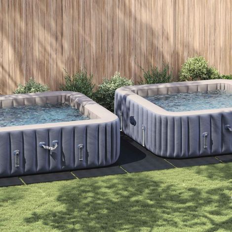 Bodenfolie für Pools Schwarz 999 x 500 x 0,1 cm Vliesstoff