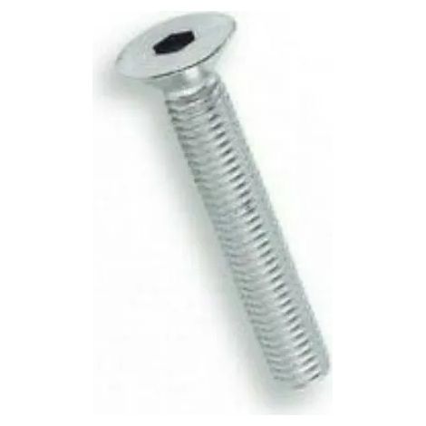 VITE PER METALLO TESTA SVASATA ESAGONO INCASSATO IN FERRO ZINCATO DIAMETRO 6 MM - LUNGHEZZA 20 MM