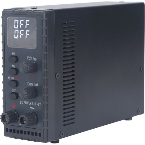 Alimentation CC à découpage régulée avec affichage numérique, 300 W, entrée ou sortie 0 à 0 à 10 A (1/5)
