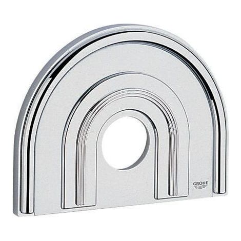 Grohe Rosette 47459 für Chiara EHM FMS Brause chrom/mattchrom (1/3)