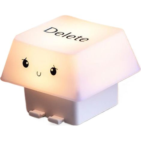 Veilleuse Mignonne Forme Touche Clavier Lumière Douce Veilleuse Chambre (1/5)