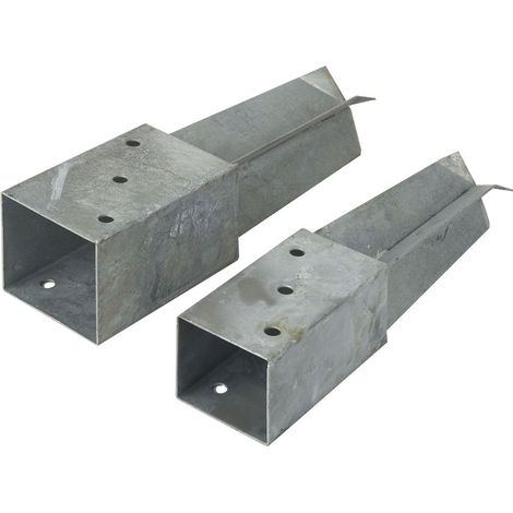 TrendLine Bodenhülse Einbetonieren 91 x 91 x 350 mm feuerverzinkt Pfostenträger