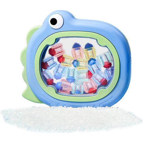 Boîte de stockage dentaire pour enfants avec couvercles silicone et fenêtre de visualisation - Collection indépendante et témoignage de croissance - 16 x 14 cm - ABS/silicone - Multicolore - Inclus 1 (1/5)