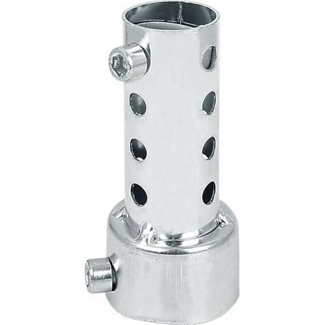 Motorradauspuffschalldämpfer, Zone 45 mm, verstellbar, universell und abnehmbar, DB Killer XSQ-03 (kurz, silber) (1/5)