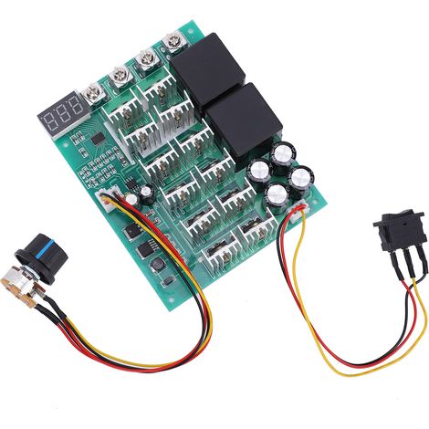 Motor Speed Controller Module 10V-55V DC Variable Speed Switch Digital Scale 12V24V36V48V (1/5)