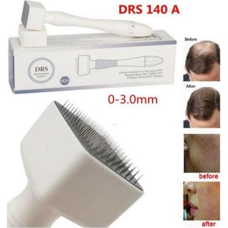 Tampon Derma DRS140A - tampon Derma réglable 140 A, longueur'aiguille, micro aiguilles, véritable aiguille, s (1/4)