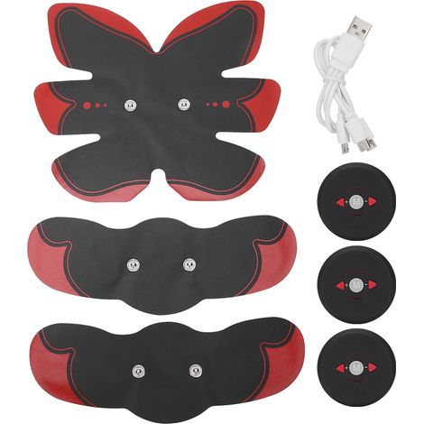 Ceinture de stimulation abdominale tonifiante, entraîneur tonique musculaire ABS pour renforcement des abdominaux (1/5)