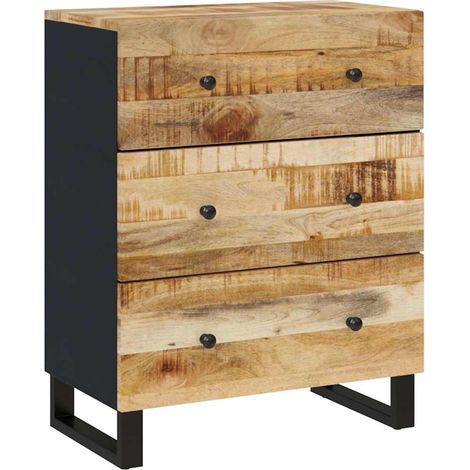 Maison Exclusive - Credenza 60x33x75 cm in Legno Massello di Mango (1/5)