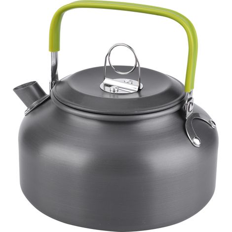Bouilloire de camping portable 800 ml - Théière extérieure pour randonnée, pique-nique et barbecue - Cafetière de voyage (1/5)