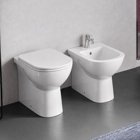 Sanitari filomuro scarico universale e sedile softclose Gemma 2 (1/5)