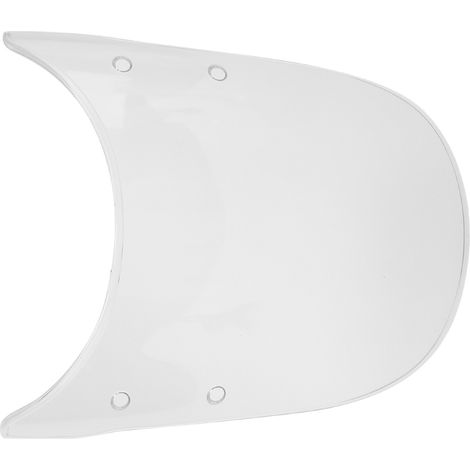 Paravent Moto Universel Anti-Rayures Résistant aux Chocs pour Phare Rond 5.75in Triumph Bonneville, Écran Transparent Protection (1/5)