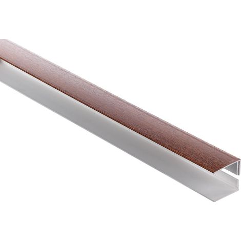 Heering Startprofil 2-tlg. 16,5 mm, 6000 mm Anthrazit