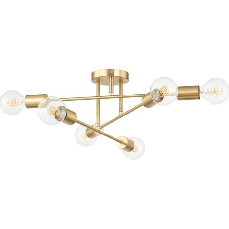 Ceiling Lightdimmable 'Aloria' made of Metal for Living Room & Dining Room