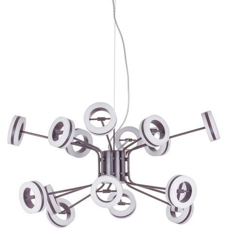 Lampadario Italux Metis LED 16 luci bronzo 3000K calda (1/2)