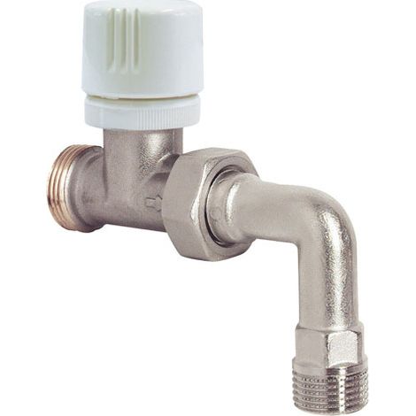 Robinet thermostatisable corps droit avec coude Mâle 3/4 EK - Somatherm