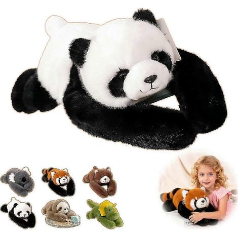 2025 Peluches lestées pour enfants et adultes - Coussin à câliner pour soulager l'anxiété et favoriser le sommeil - Adorables peluches - Idée cadeau de Noël pour la famille et les amisK (1/4)