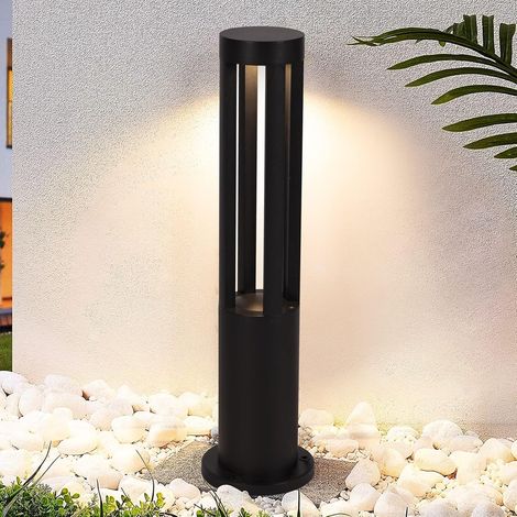 10W Borne Exterieur Jardin 1100lm 3000K Blanc Chaud Lampe IP65 Etanche Lampe de Jardin Extérieur pour les jardins,chemins,pelouses [Classe énergétique G]