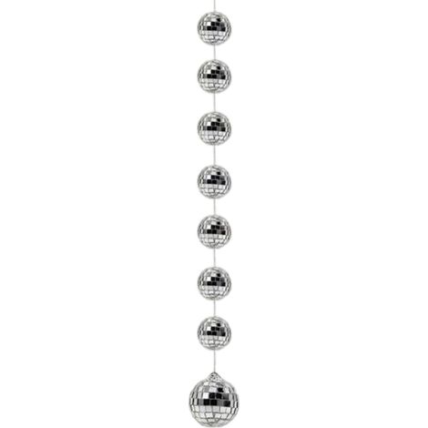 Guirlande Suspendue Décorative - Chaîne Réfléchissante pour Plafond Mariage Bar KTV Vitrine - Lot de 1 (1/2)