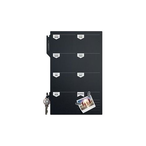 Ardoise murale SILHOUETTE 'Calendrier hebdomadaire'
