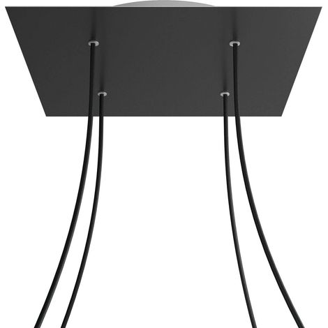 Lampe creative-cables rose-one square Metall 40 cm (1/5)