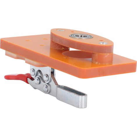 Gabarit pour charnières de porte invisibles, outil d'ouverture de trou pour charnières de porte invisibles de 35 mm, idéal pour le travail du bois et le positionnement précis du verrouillage. (1/5)