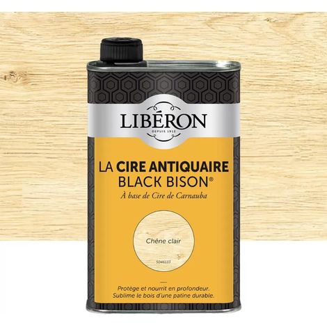 Cire antiquaire LIBÉRON Black Bison Chêne clair (liquide) 0,5 L (1/4)