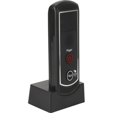 Interphone sonnerie porte sans fil 2000M portable 16 canaux IP44 1800mAh 1 base USB (1/5)