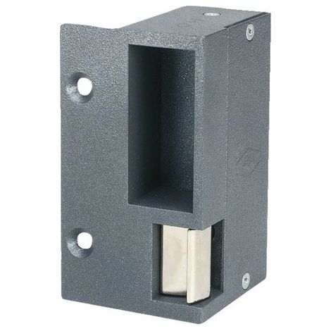 Elektro-Türöffner aufliegend horizontal links Serie 390 NO Schwarz 12V EFF EFF - 390A---000050E96