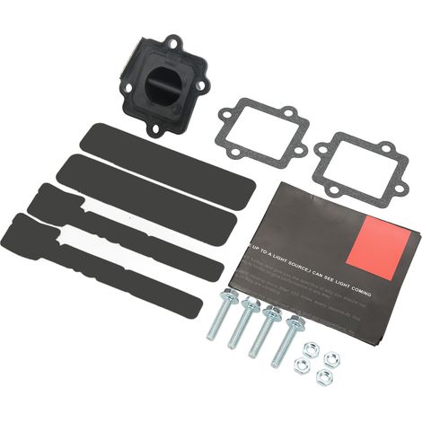 Ensemble de soupape à lamelles ABS V352A avec joint, vis et écrous pour motos Zuma 50 YW50 (modèles 2002-2011). (1/5)