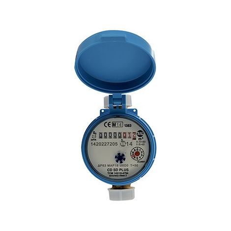 Contatore d'acqua secondario 'freddo' Dn15 - 20x27 (3/4)