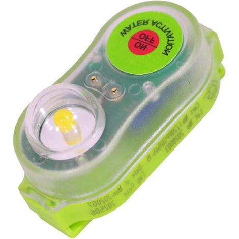 Lntyq Lumière de Route LED Activée sous-Marine d'urgence pour Le Gilet de Vie Flash Survival 1 Pcs