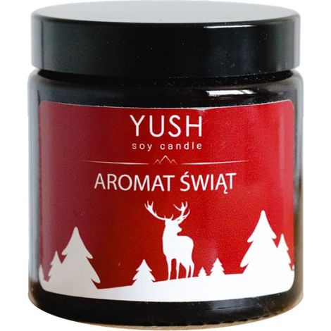 Aroma Natalizio - Candela di soia natalizia - yush - 120ml (1/5)
