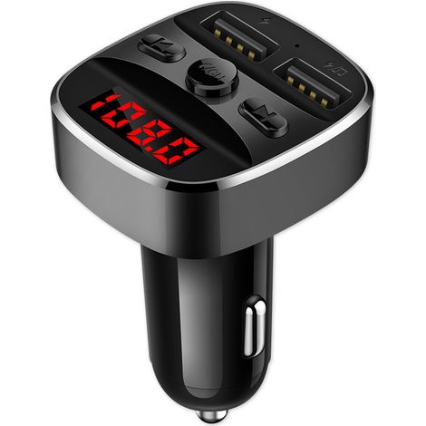 Récepteur Bluetooth pour voiture, lecteur MP3 multifonction, connecteur pour téléphone portable