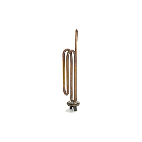 Resistencia blindada de brida tipo Reb, ø: 48mm, potencia 1200w, longitud de varilla: 300mm, recta, entregada con junta.