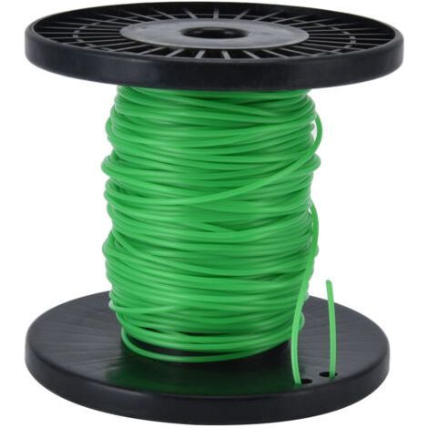 2.0 mm round universal trimmer line for Husqvarna Ryobi Echo Stihl - Green 50 meters - (1/5)