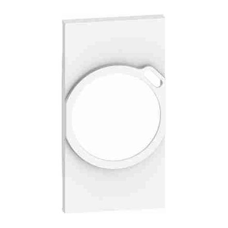 BTIKW63 Abdeckung für deutsche Steckdose + USB-Kombisteckdose – 2 Module, Weiß