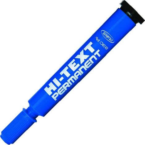 Rotulador permanente redondo azul 'Hi-Text 830Pb'