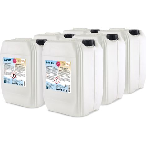 6x 20 kg BAYZID® pH Minus flüssig 14,9%