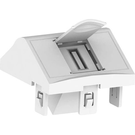 Module incliné 45x45 à l'épreuve de la poussière avec connecteur USB femelle-femelle IDUSB2/4 de Mmconecta