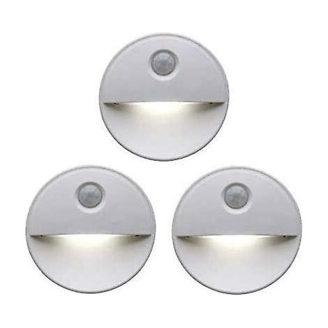 LED-Nachtlicht mit Bewegungsmelder. Angenehmes, schlafförderndes Licht dank LED-Lampen. Kabelloser Betrieb. Ideal für Badezimmerschränke, Treppenhäuser und mehr. (1/4)