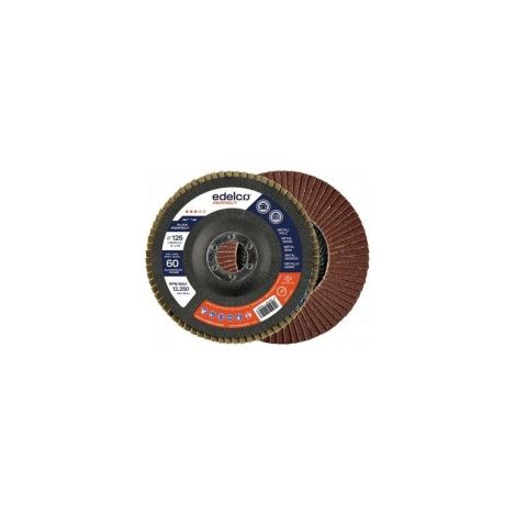 Disco de fibra EDELCO grano medio Poli Plus 2, 115 mm de diámetro.